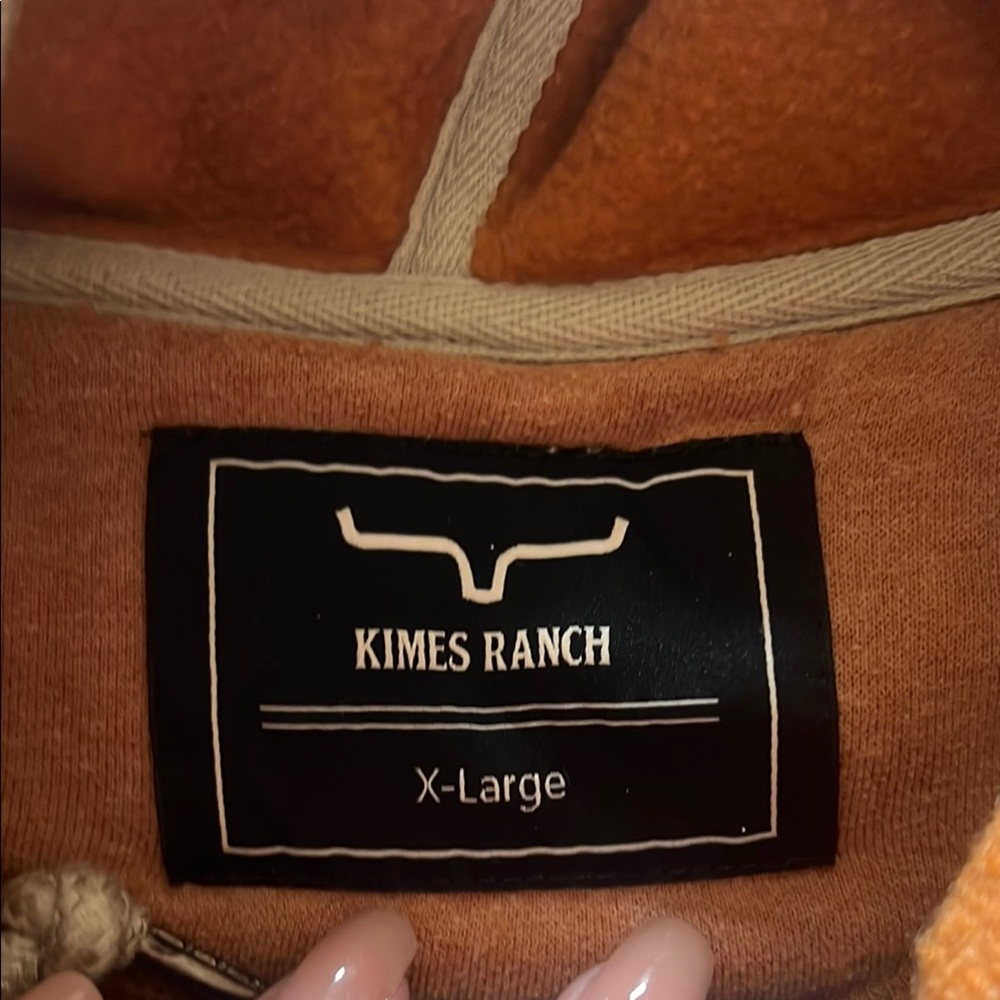 Kimes Ranch Orange Hoodie - X-Large